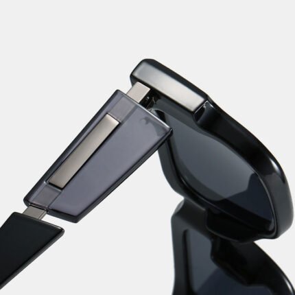 NQXR001 Retro Square UV400 Sunglasses - Image 5