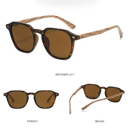 NQ7574 Fashion UV400 Sunglasses with Spring Hinge - Image 6